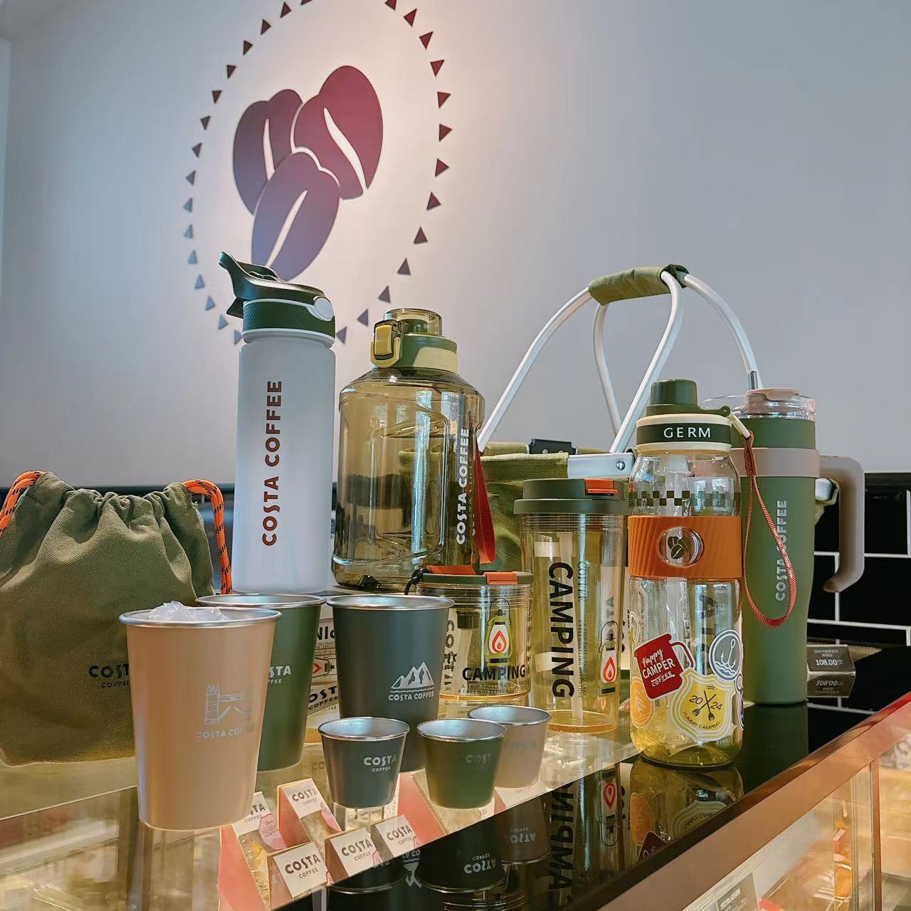 Costa露营系列水壶新款绿色