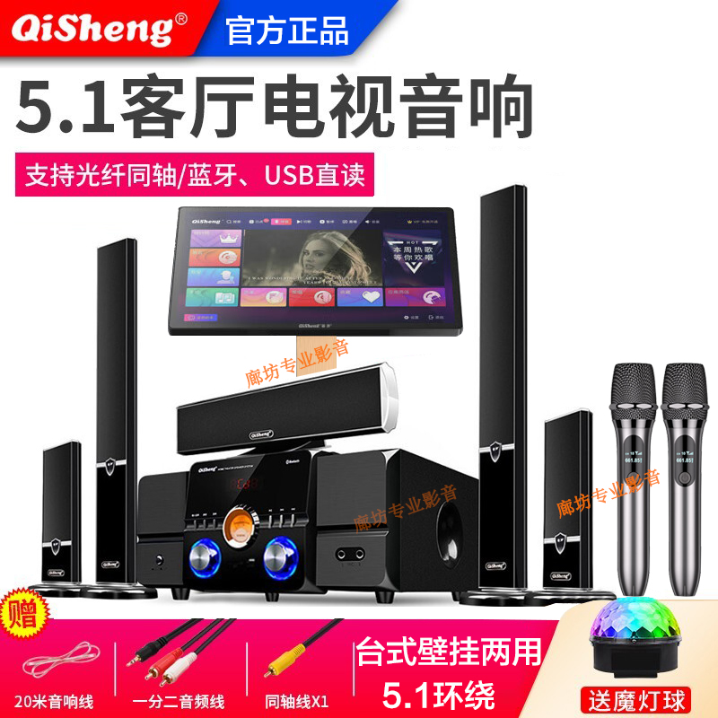 Qisheng/奇声 2301家庭影院5.1声道电视音响