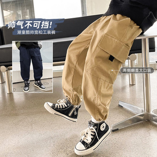 乖乖狗官方山东家网店阿杰邦尼吾名堂童装旗舰店乔克叔叔男童裤子