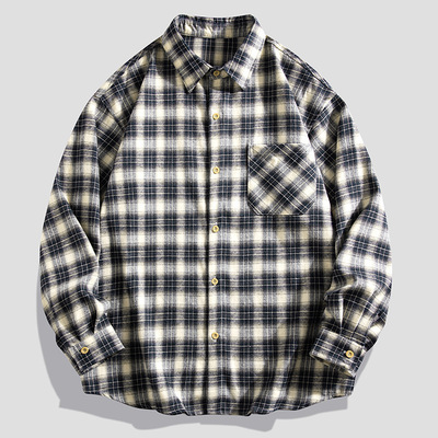 卓 唐狮英伦雅痞男装bsija乔治白2026新款七彩马衬衫男高级感痞帅