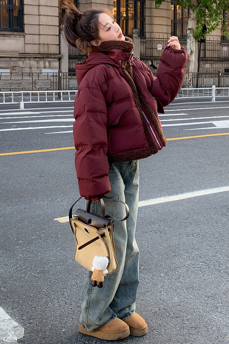 冬季白鸭绒短款羽绒服9539-P265-K388,女装羽绒服,2C231