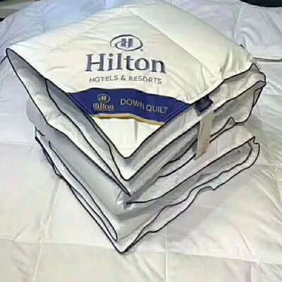 正品希尔顿羽丝绒被春秋被加厚保暖冬被单人宿舍被子被芯学生被