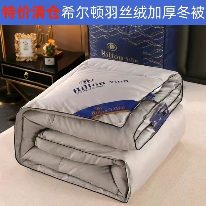 五星级酒店羽丝绒被棉被太空空调被四季被子春秋被加厚保暖冬被芯