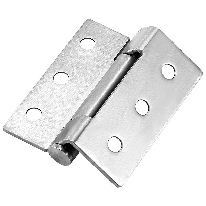 内藏式6孔不锈钢铰链合页304不锈钢家具机箱机柜隐藏门内工业铰链
