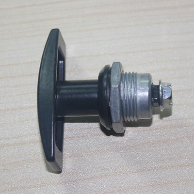 斯科T型把手转舌锁工业风老式机箱木门把手锁锌合金执手锁A6064