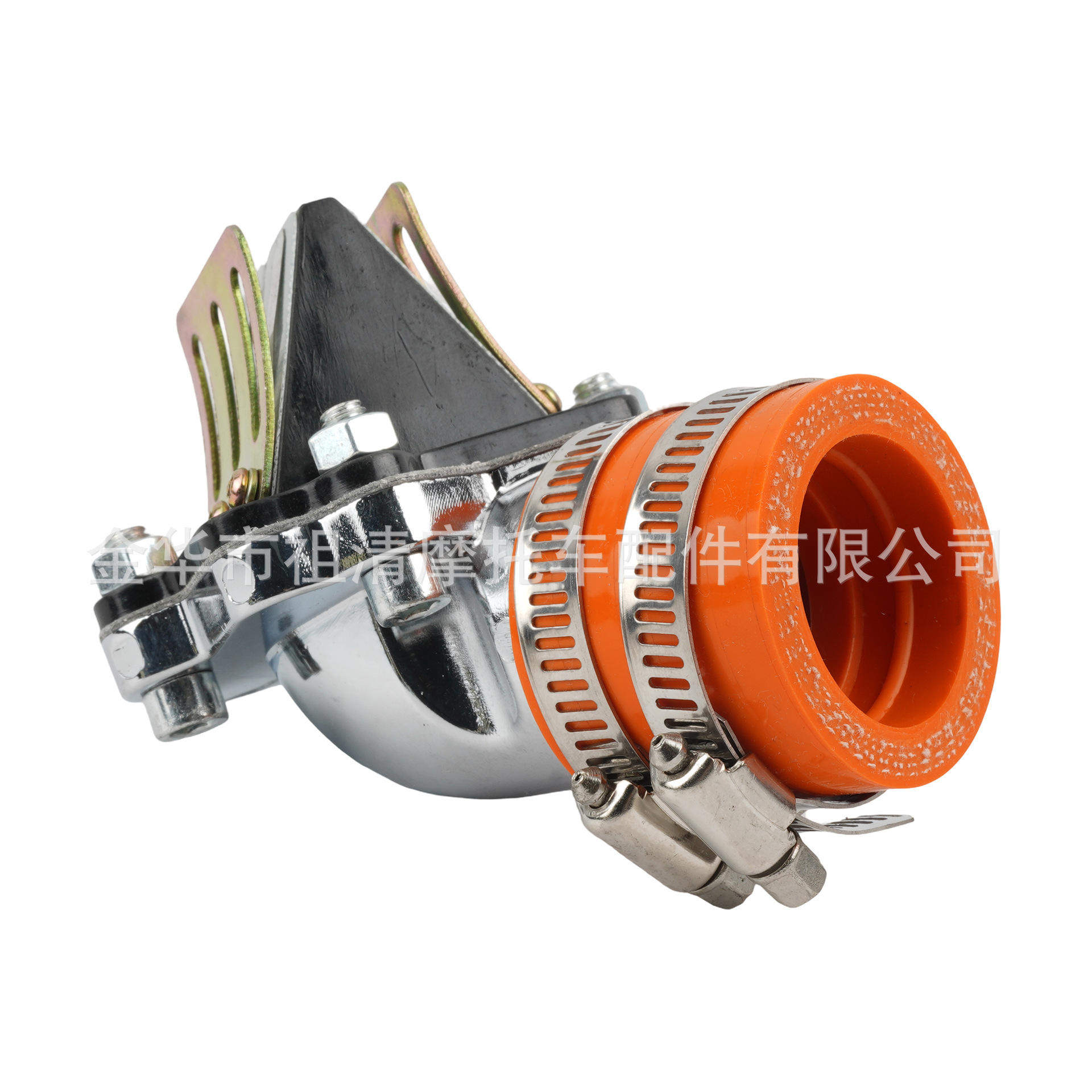 摩托车化油器接口改装JOG 50 90化油器进气歧管PWKPE接口进气阀门