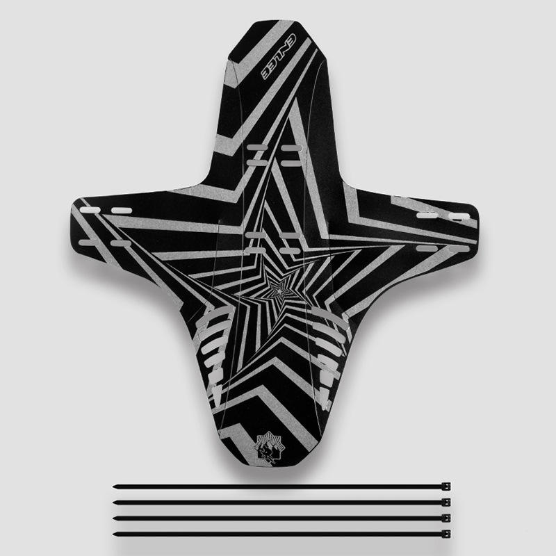 ENLEE山地自行车反光挡泥板 DH AM26/27.5/29自行车骑行泥瓦