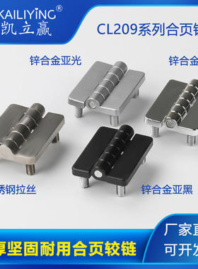 CL209铰链 304不锈钢铰链合页 电箱电柜铰链重型工业五金铰链厂家
