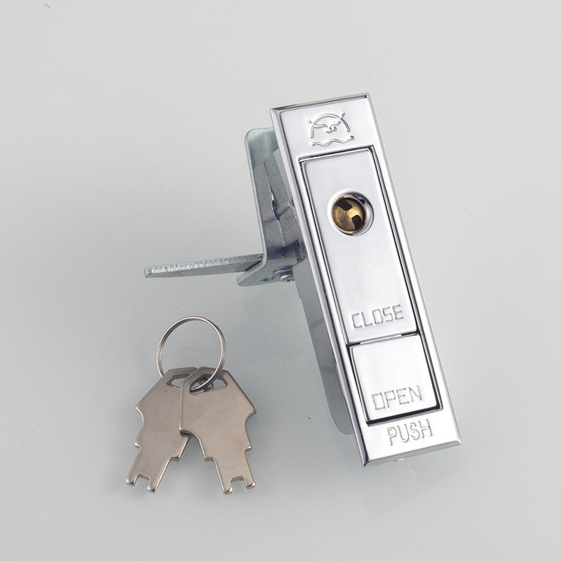 恒珠 MS703 电箱平面弹跳锁 开关柜 配电柜锁 厂家直发