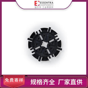 ESSENTRA益升华厂家直供RMS粘粘带黑色尼龙绕卡线EFA04光纤绕线盘