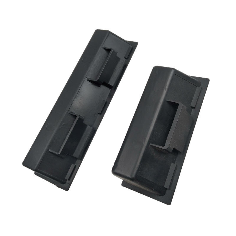 嵌入式埋入ABS塑料拉手隐藏暗把手设备卡入式P2-4X P2-5X黑色把手