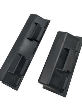 嵌入式埋入ABS塑料拉手隐藏暗把手设备卡入式P2-4X P2-5X黑色把手