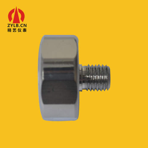 微型压力表Y25Z小型压力表金属壳微型迷你压力表轴向M8*1工厂直销