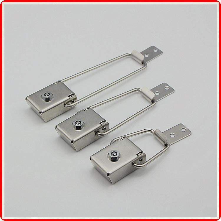 304不锈钢广告牌灯箱锁候车亭公交站台搭扣锁宣传栏锁扣LED灯箱锁