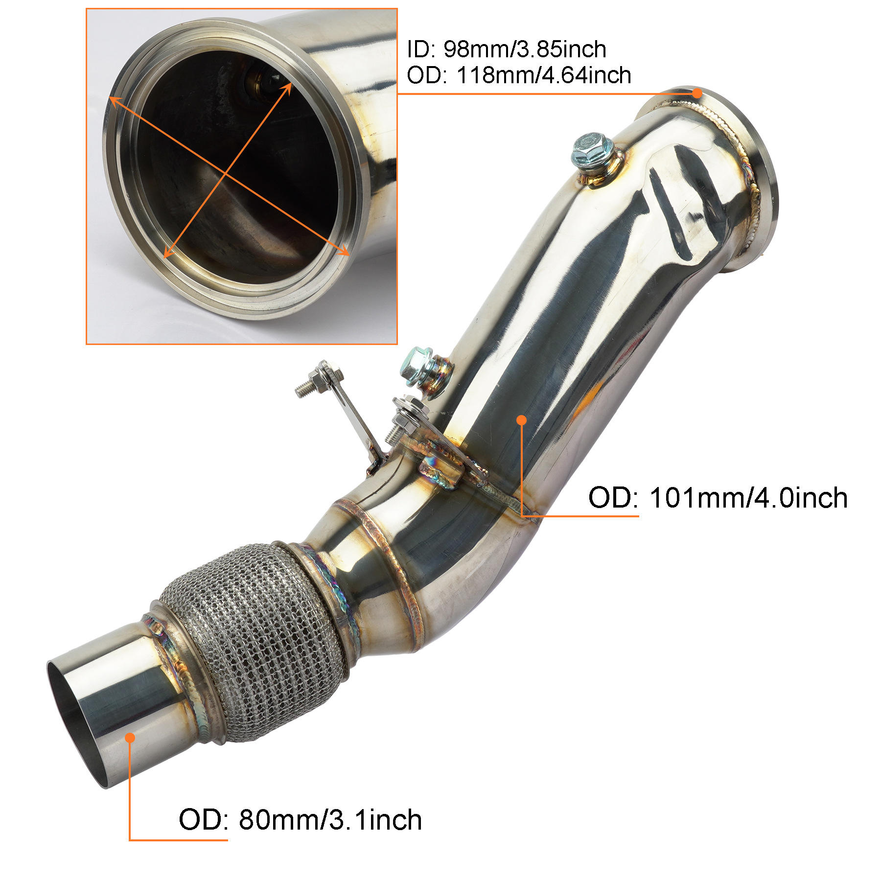 汽车排气歧管适用于宝马B48 F20 F22 F30 F31 F32 120i 230i 330i