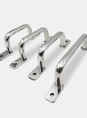 USASTS110/120/125/160 扁圆棒焊接型 不锈钢拉手角座把手