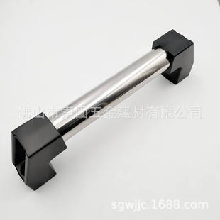 不锈钢 L250/L300/L350/L400外装型A型管形拉手铝合金角座大把手