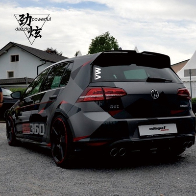 汽车贴纸大众高尔夫6VW前后