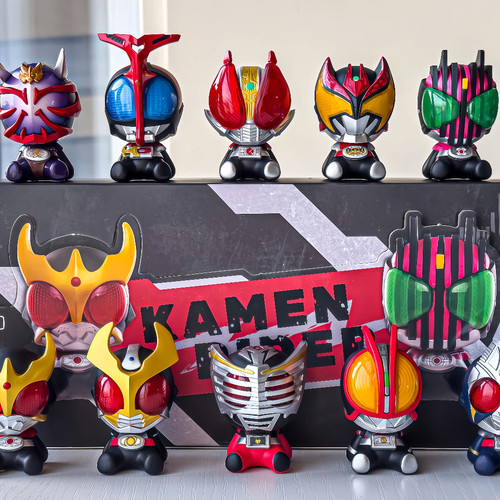 正版POPMART共鸣GONG假面骑士超迷你棋子空我手办公仔盲盒摆件礼