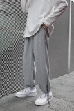 2021春款港风棉面灰色5休闲宽松卫裤运动裤A061，男装休闲裤，电商A061