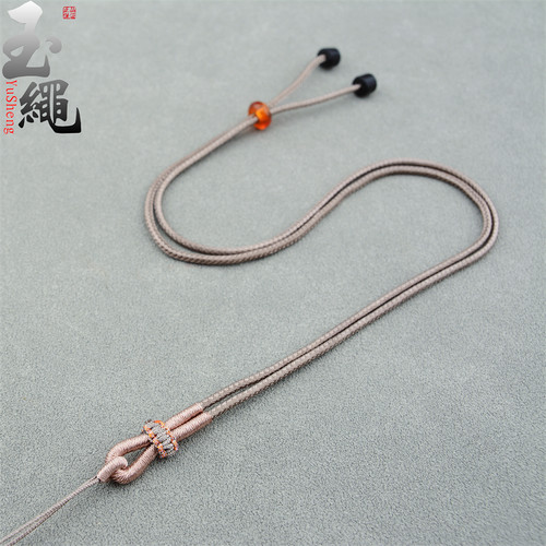 玉绳吊坠绳手工编织简约款批发