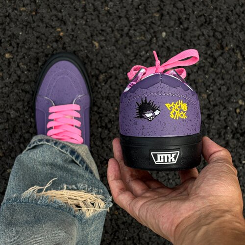 Visecoo Concepts联名sk8 low男女低帮板鞋紫龙虾美式街头休闲鞋