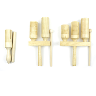 奥尔夫打击乐器儿童音乐教具专业幼儿园音乐教具梆子高低梆子棒子