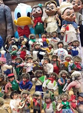 小刺猬软胶古董娃娃original