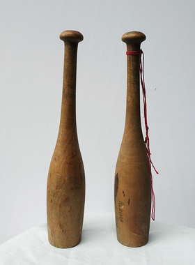 意大利中古木线棒摆件