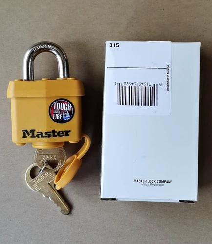 Masterlock, USA Master Lock 315D Полный горячая пластичная оболочка против rain hanging lock 315mcnd