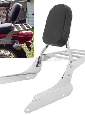 适用本T 马格纳250/750 Magna VT400/600 改装后靠背 后货架99-07