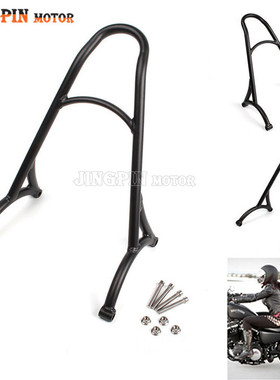 摩托配件哈雷改装 XL883 1200 X48 72 Burly后靠背 后货架 新款