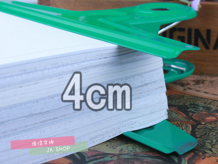 20CM 대형 철 클립 대형 빌 클립 신문 클립 30CM 대형 스틸 클립 컬러 페인트 클립 블루