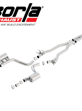 美国进口正品BORLA博拉排气系统套件适用道奇挑战者6.2 SRT地狱猫