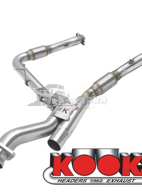 KOOKS 3英寸排气头段GREEN三元催化排气管适用福特F-150猛禽3.5T