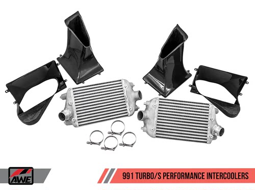 AWE中冷器套件保时捷911Turbo
