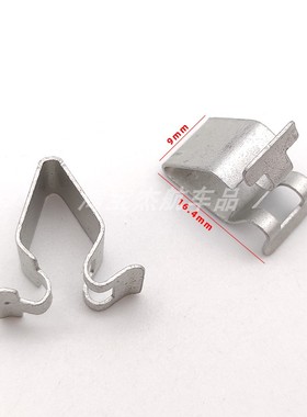 适用奥迪A6L新款 A柱B柱C柱下饰板卡扣门槛条铁卡扣铁卡子 铁夹子