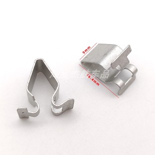 适用奥迪A6L新款 A柱B柱C柱下饰板卡扣门槛条铁卡扣铁卡子 铁夹子