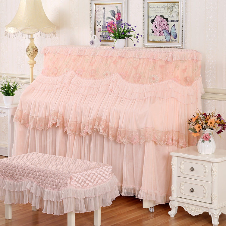 Piano cover high-grade Modern minimalist Fabric art Lace thickening a dust cover Pearl Piano cover Gabion new patternin the Home Fabric , Dust protection cover , Piano Cover  category - from Buy2taobao.com to provide professional Taobao agent buy service