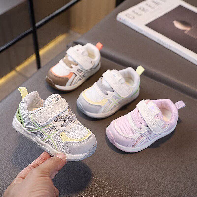 宝宝学步鞋2026春秋季新款婴儿透气网面1-2一3岁男女婴幼儿运动鞋