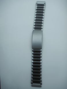 复古小方块表带适配卡西欧A159W-N1 A158 A168钢间胶手表链表带