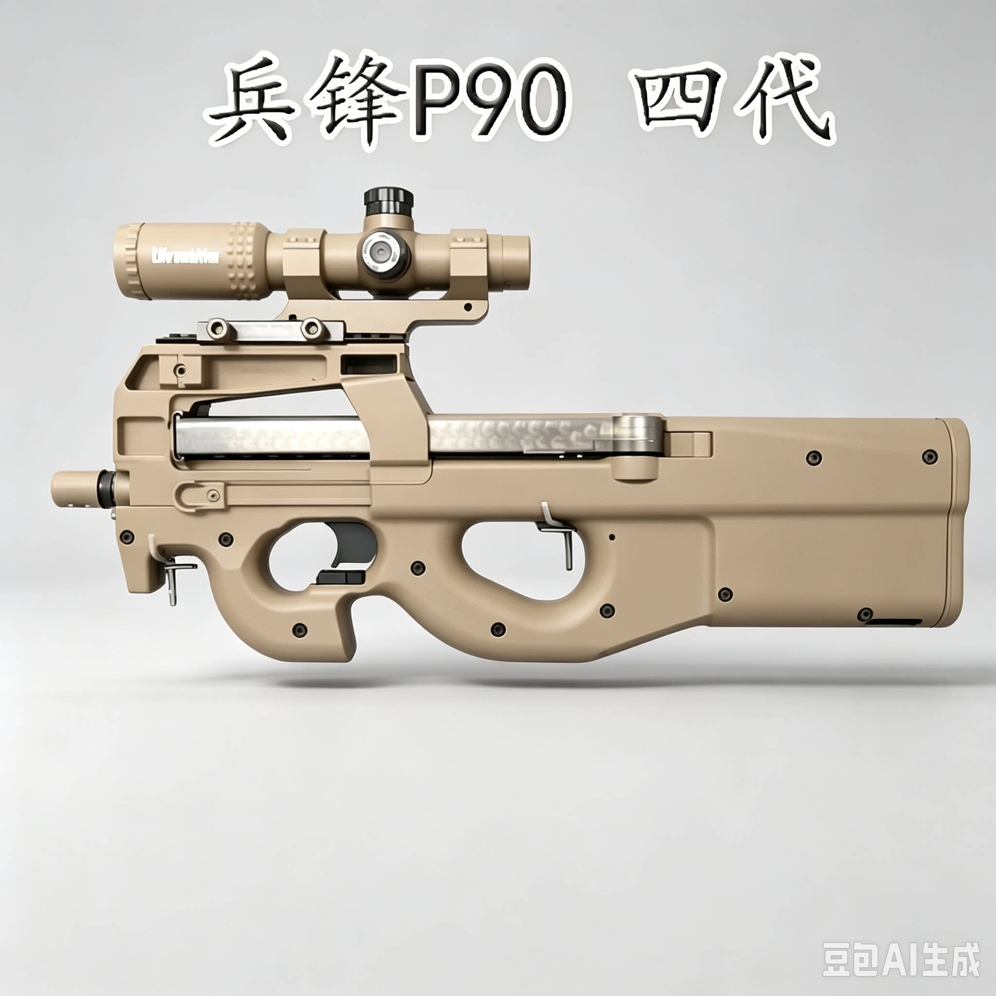 兵锋P90四代火控电动连发冲锋枪儿童玩具枪男孩仿真儿童节日礼物图片