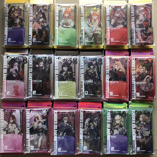 【现货】明日方舟女干员温通行认证③莎草娜仁图雅佩佩霜叶水灯芯