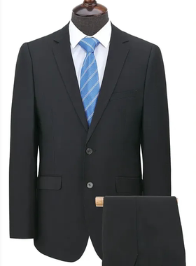 ZFRD-2101-08#高端职业装定制西服加厚西服哔叽西服加厚哔叽西服