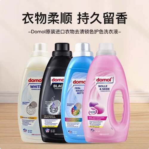 DOMOL进口护色柔顺除菌洗衣液