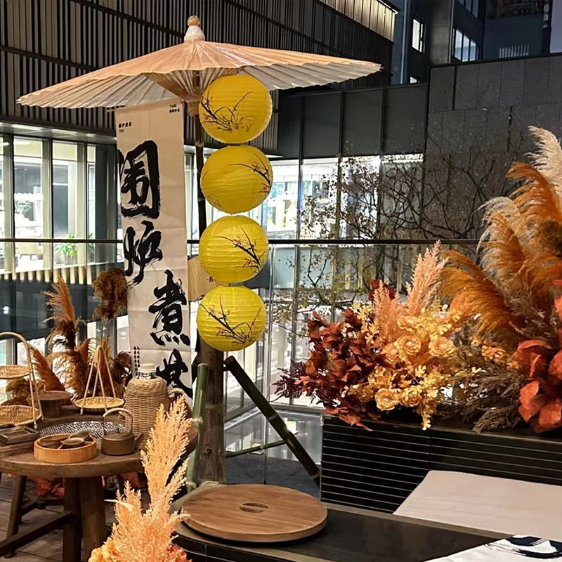 蘑菇小匠围炉煮茶灯笼户外中式中秋古风场景布置古风吊灯庭院装饰