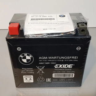 宝马R1200GS RT/RS F750 F850GS R1200R R1250拿铁C650电瓶蓄电池