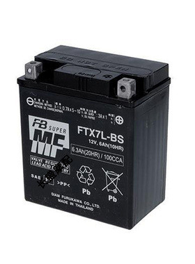 FTX7L-BS川崎KLX250 125 140 150D 250TR W175西藏人电瓶蓄电池