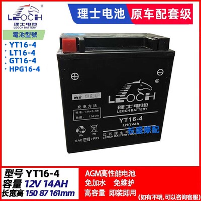 高金GK400 GK500/1200 Hawk雷神Thor1000 650原厂电瓶12V14AH电池