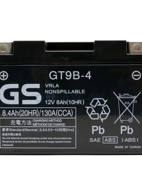 雅马哈ATV猛禽Raptor700 YFZ450R YFM700R沙滩车电瓶蓄电池GT9B-4